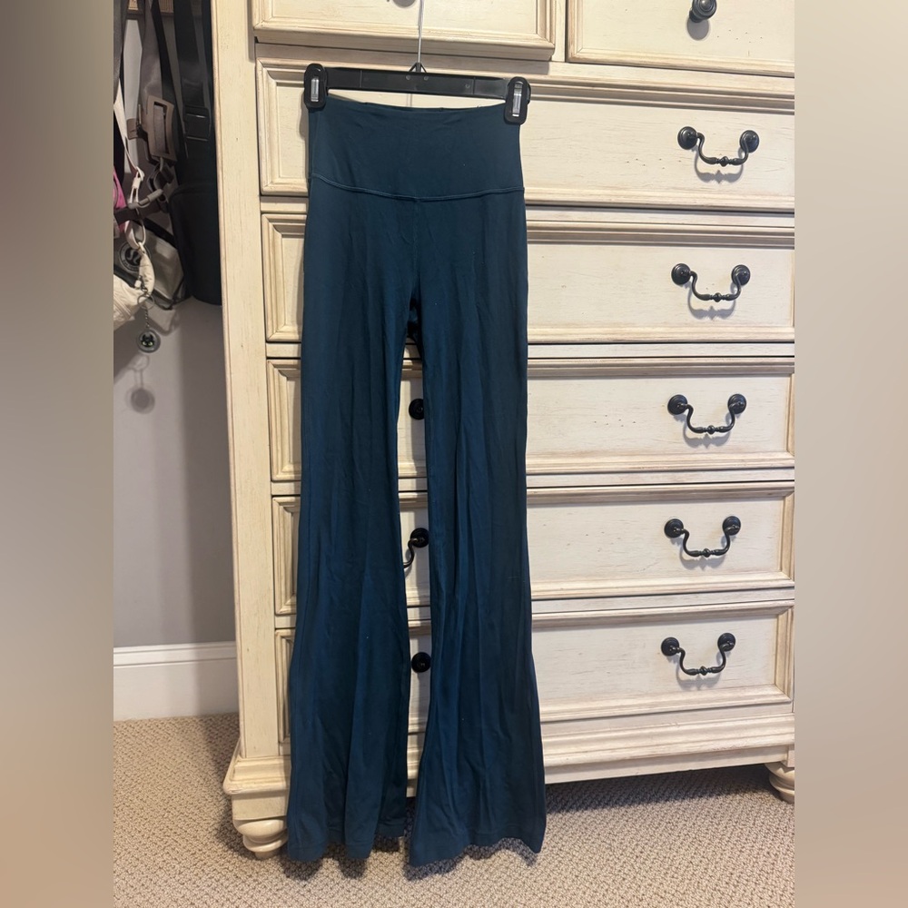 lululemon groove pant flare super high-rise nulu